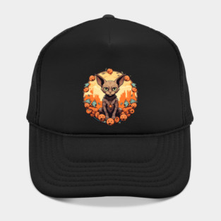 Devon Rex Cat Cat Halloween, Cat Lover Hat