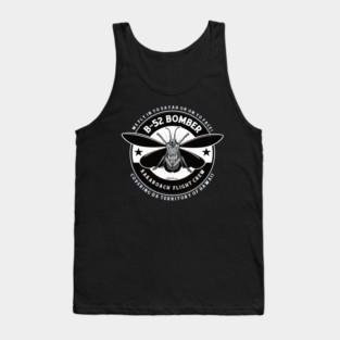 B-52 Bomber Kakaroach Flight Crew Tank Top