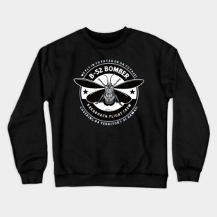 B-52 Bomber Kakaroach Flight Crew Crewneck Sweatshirt