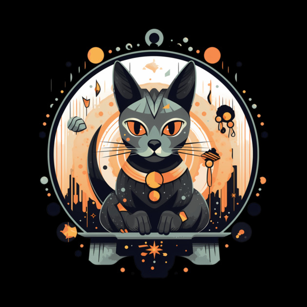 Egyptian Cat Halloween, Cat Lover by logiamerch