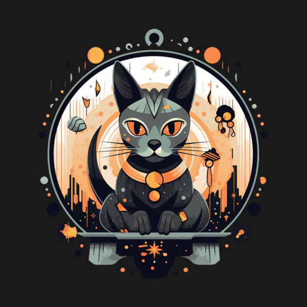 Egyptian Cat Halloween, Cat Lover by logiamerch