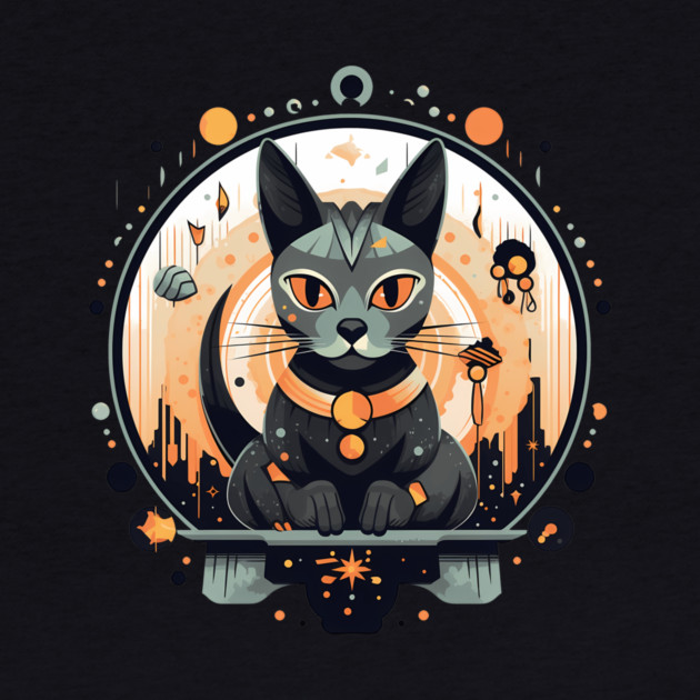 Egyptian Cat Halloween, Cat Lover by logiamerch