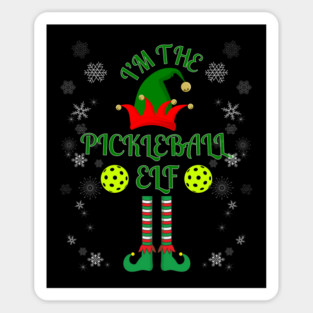 I'M The Pickleball Elf Sticker