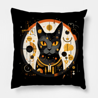 Egyptian Cat Halloween, Cat Lover Pillow