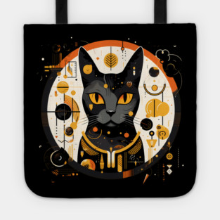 Egyptian Cat Halloween, Cat Lover Tote
