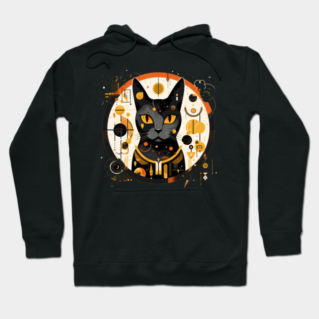 Egyptian Cat Halloween, Cat Lover Hoodie by logiamerch
