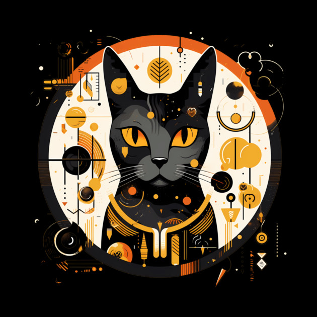 Egyptian Cat Halloween, Cat Lover by logiamerch