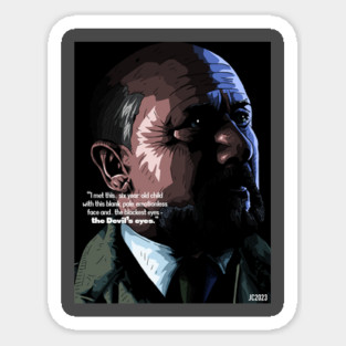 Halloween "Simply Evil" Dr. Loomis portrait (digital) Magnet