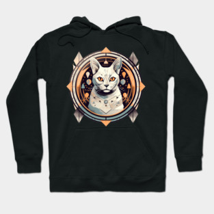 Egyptian Cat Halloween, Cat Lover Hoodie