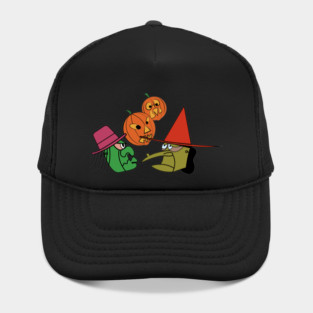 Masks and Pumpkins Trick or Treat Hat