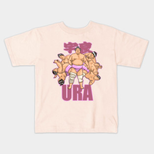 Japanese sumo wrestler Ura Kids T-Shirt