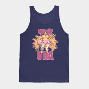Japanese sumo wrestler Ura Tank Top