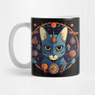 Egyptian Cat Halloween, Cat Lover Mug