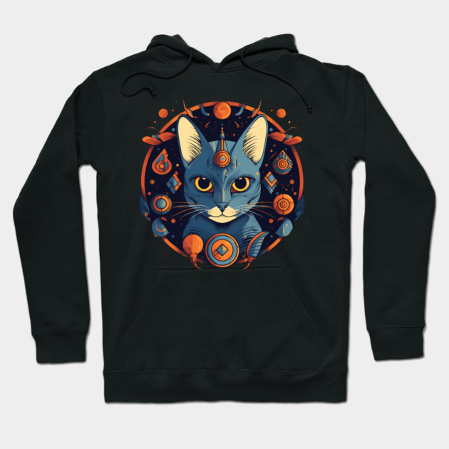 Egyptian Cat Halloween, Cat Lover Hoodie by logiamerch
