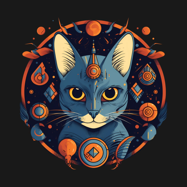 Egyptian Cat Halloween, Cat Lover by logiamerch