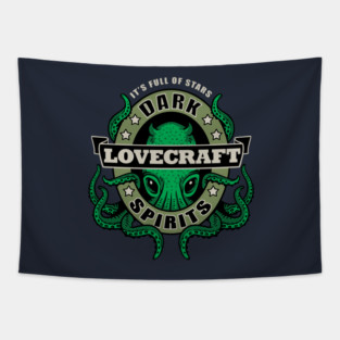 Lovecraft Dark Spirits Tapestry