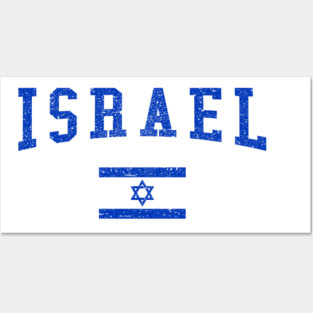 Israel Flag Posters and Art
