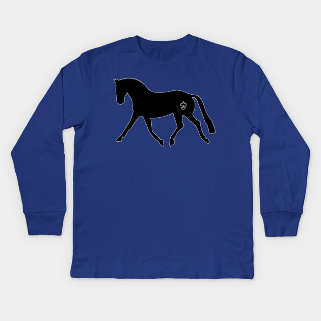 American Westphalian Kids Long Sleeve T-Shirt by DickinsonDesign