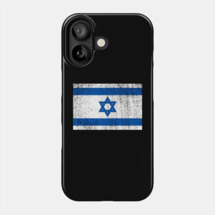 Israel Flag - Star of David - I Stand with Israel Phone Case