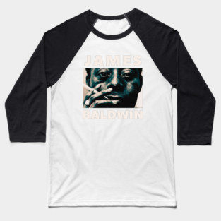 James Baldwin portrait Baseball T-Shirt