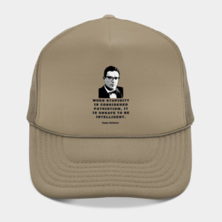 Isaac Asimov quote Hat