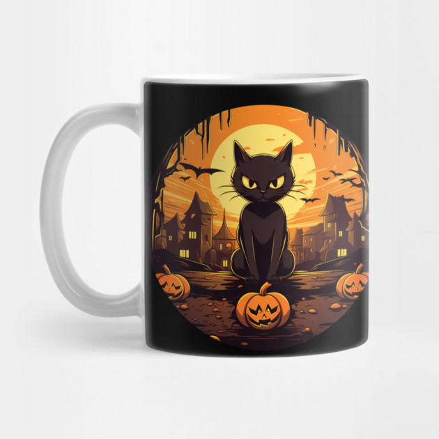 Manx Cat Halloween, Cat Lover by logiamerch