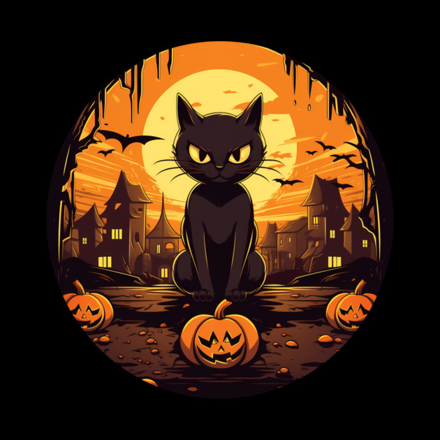 Manx Cat Halloween, Cat Lover by logiamerch