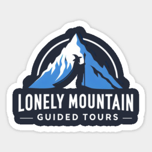 Lonely Mountain Guided Tours - Fantasy Sticker