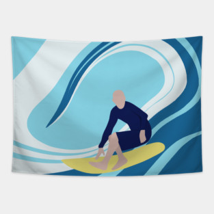 Surfer Tapestry