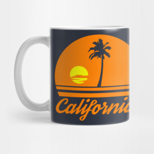 California sunset Mug