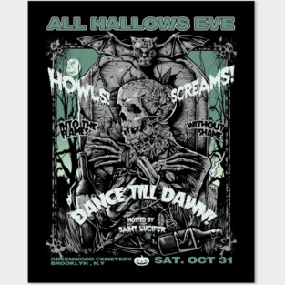 "ALL HALLOWS EVE" Posters and Art
