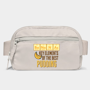 Periodic Table of Elements Bananas in Pudding funny design Bag