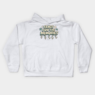Fangs For The Memories Kids Hoodie