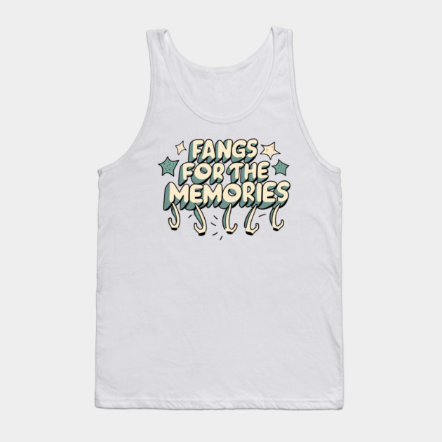 Fangs For The Memories Tank Top by Frank Ring