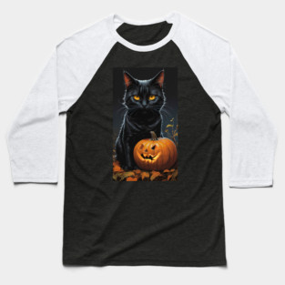 Happy Halloween Baseball T-Shirt