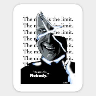 Doom Patrol "Mind/Limit" Mr. Nobody portrait (digital) Magnet