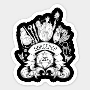 Sorcerer (Morley) Sticker