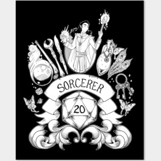 Sorcerer (Morley) Posters and Art