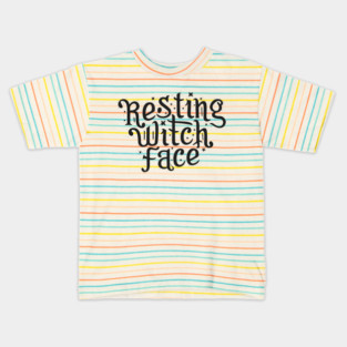 Resting Witch Face Kids T-Shirt