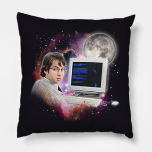 Michael Bolton / Office Space 90s Aesthetic Pillow