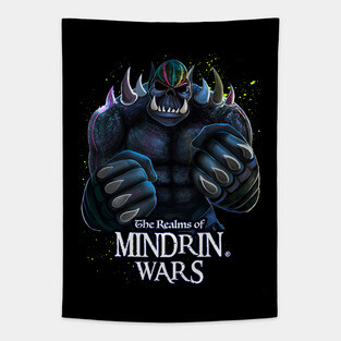 Burzum-Hai Orc Elite - Realms of Mindrin Wars Tapestry