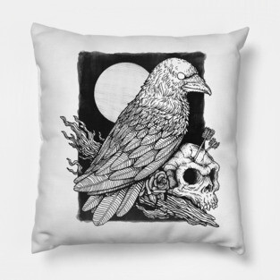 Crow Pillow