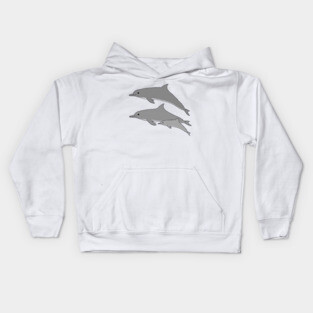 Dolphin Family Kids Hoodie