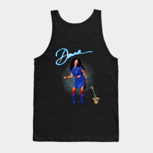 Donna Summer Pop Art Original Aesthetic Tribute 〶 Tank Top