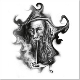 Gandalf Smoke Posters and Art