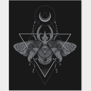 Occult Beetle Posters and Art