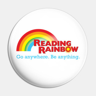 Reading Rainbow Pin