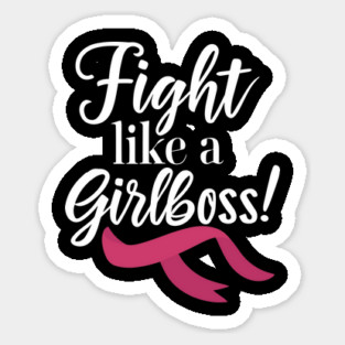 Fight Like a Girlboss! Magnet