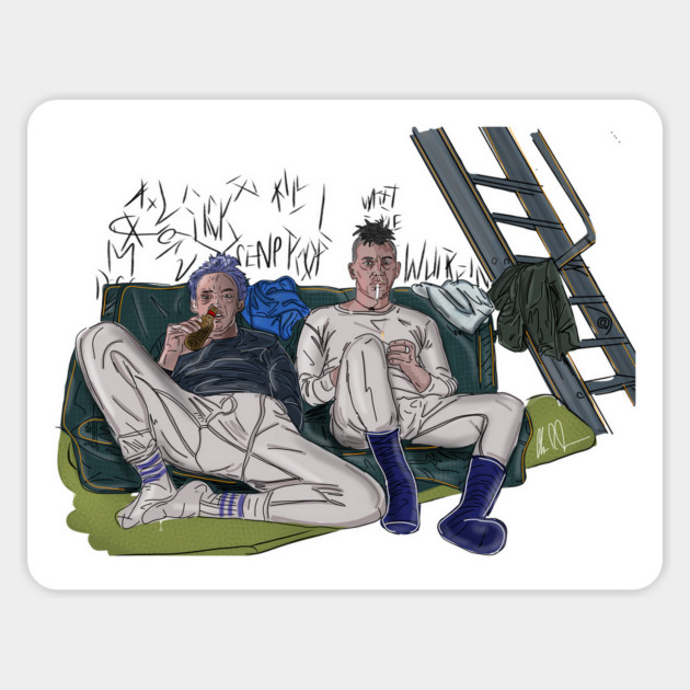 SLC Punk: Sex & Violence Magnet by 51Deesigns