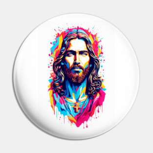 Oh my lord Jesus Christ Pin